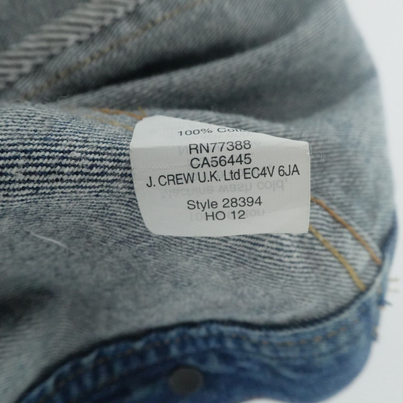 Madewell The Jean Jacket‎ Womens M Storm Cloud Wash Denim Classic 90s Y2K - Picture 13 of 13